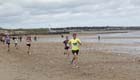 Finishing the Pier to Pier Race, South Shields to Roker, Sunderland.